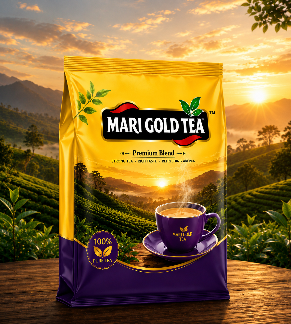 Marigold tea pack